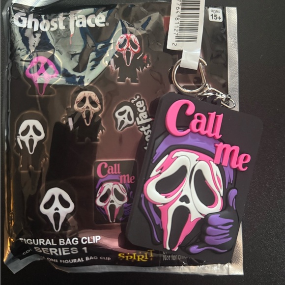Spirit Ghost Face Bag Clip (CallMe) - Picture 1 of 1